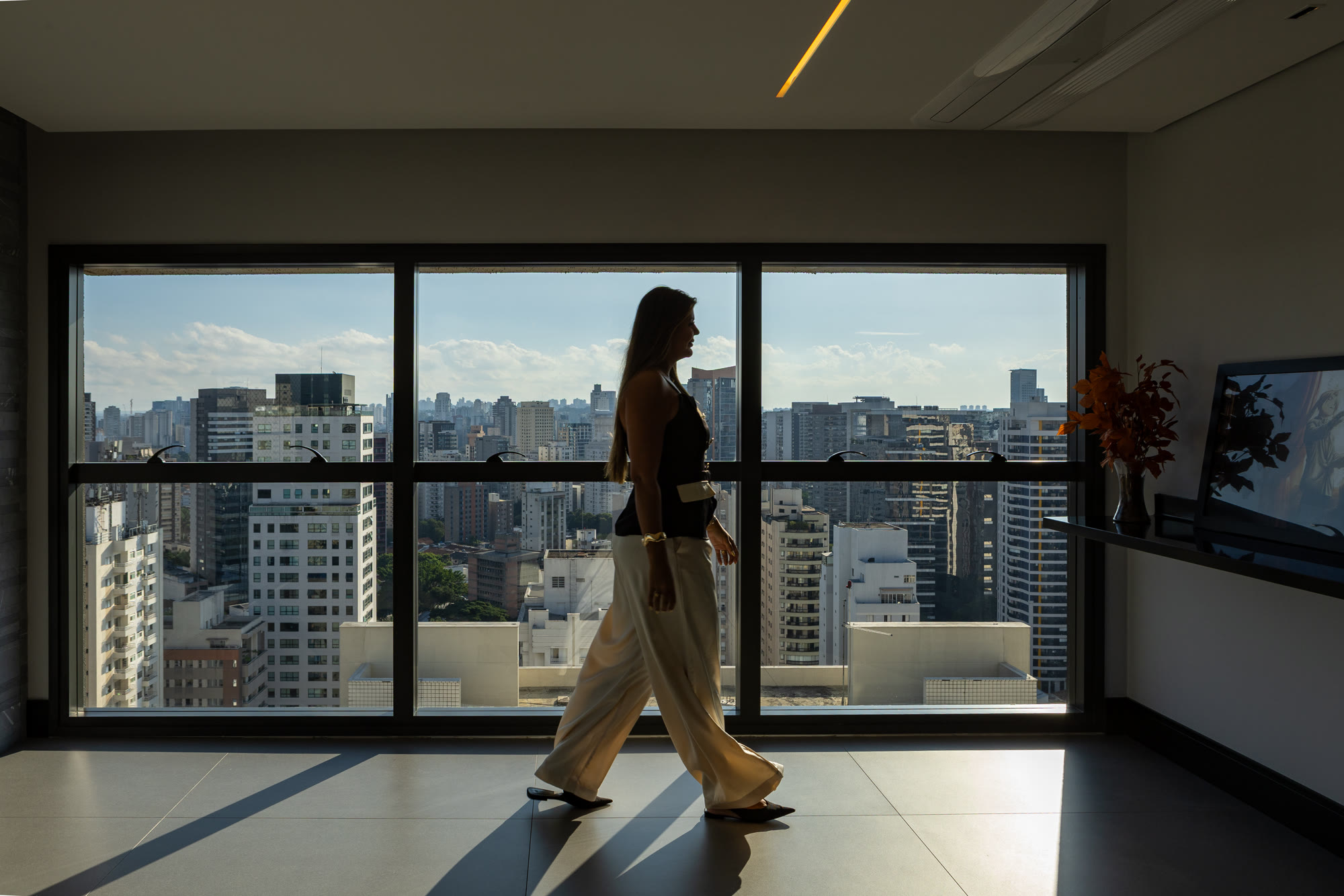 Jéssica Svítek em projeto no Itaim Bibi, São Paulo